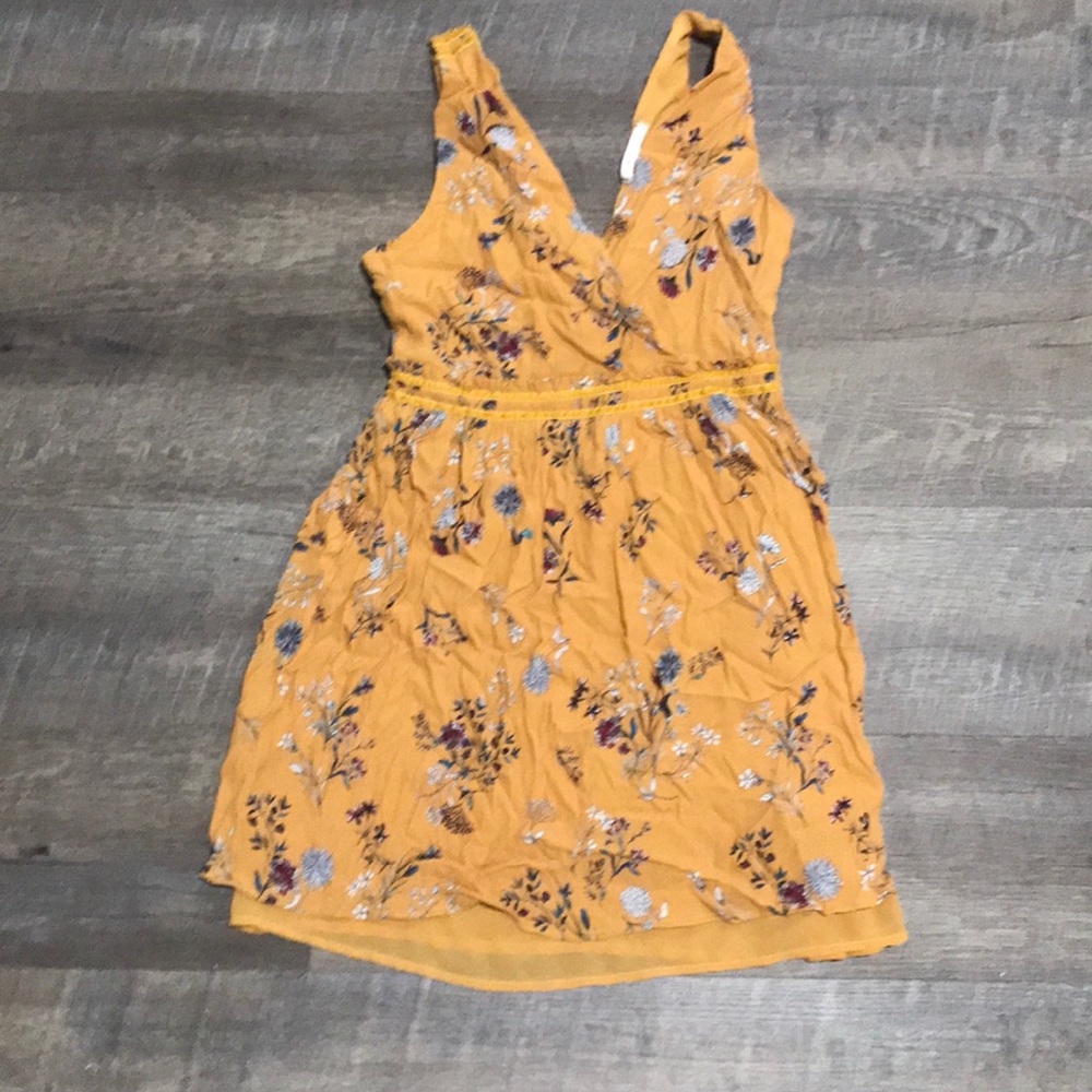 A line short dress
